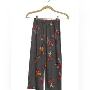 NWT Avatar: The Last Airbender Boys Gray Aang Character Pajama Pants - Size XS